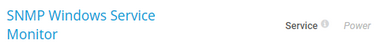 SNMP Windows Service Monitor SNMP Windows Service Monitor